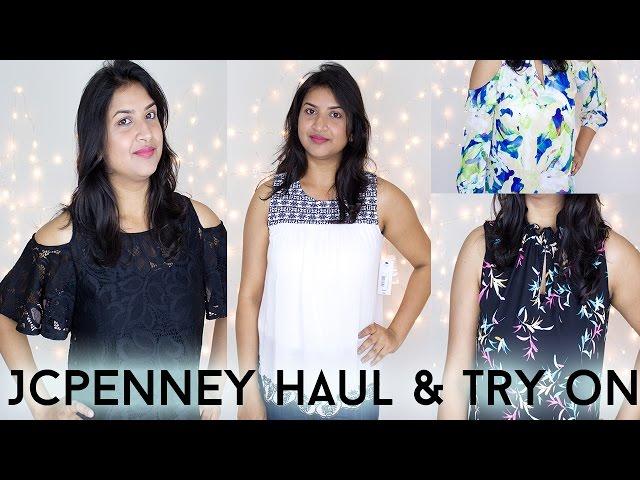 JCPenney Spring/Summer Fashion HAUL Try On (2017) || DenDiva