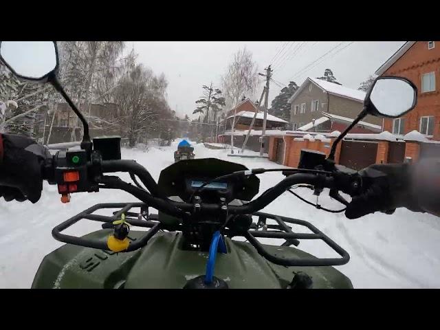 Irbis atv 200 Зимой