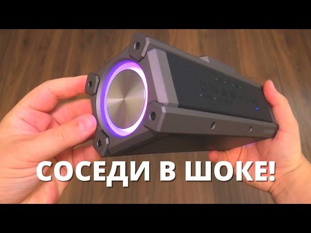 САМАЯ мощная Bluetooth колонка BlitzWolf ► 100w, RGB, 5000mAh и вес 1,5 кг!