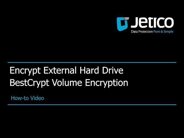 [LATEST VERSION] How to Encrypt an External Hard Drive with BestCrypt Volume Encryption