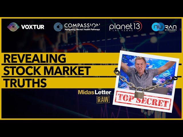 Stock Market Truths They Don’t Want You to Know | Midas Letter RAW ft CMPS, PLTH, NUR