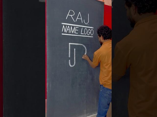 RAJ Name Logo ️ #raj #name #logo #youtubeshorts