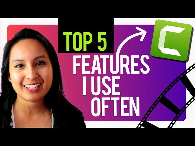 Camtasia 2021 My Top 5 Favorite Features That I Use To Create Pro-Looking Videos 