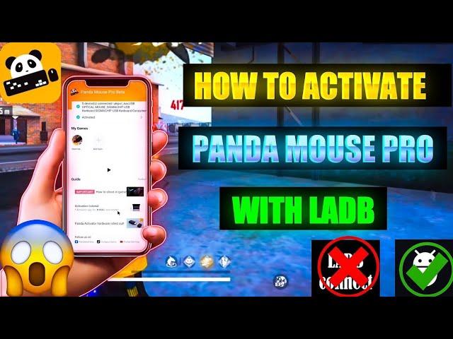 How to Activate Panda Mouse Pro  With LADB App 