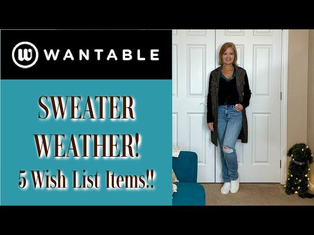 Wantable | Sweater Weather Style Box