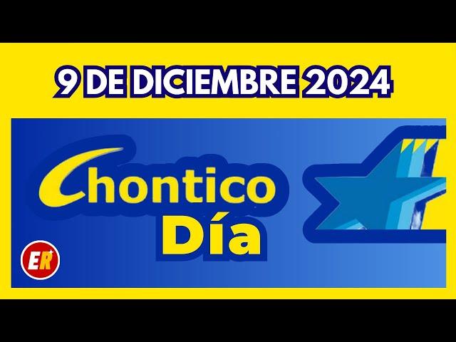 Resultado CHONTICO DIA de hoy lunes 09 de Diciembre de 2024 