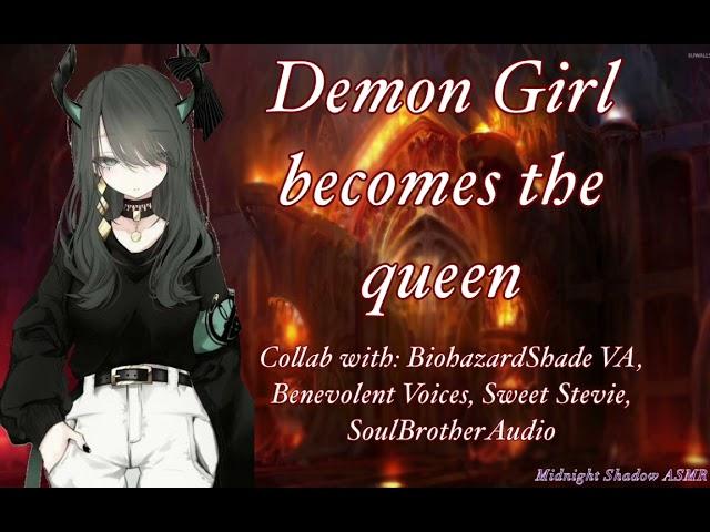 ASMR Roleplay|| Demon Girl becomes the queen || F4A || Demon Girl 18