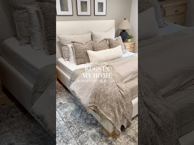 Modern, neutral and cozy rugs in my home#rugs #homedecor #neutral #decor #home #cozyhome #cozy