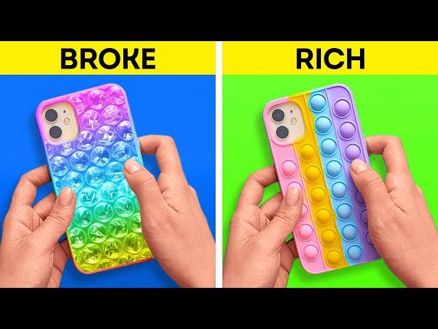 DIY Unique Phone Cases || Antistress Cases You Can Easily Make