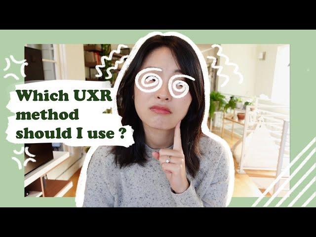 How to choose the right UX research method?