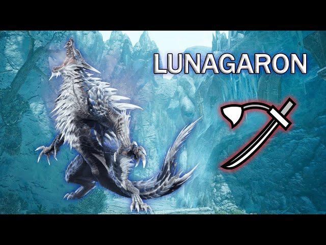 Lunagaron Longsword gameplay | MH:Rise Sunbreak