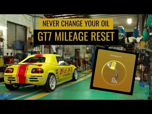 How To Never Put Mileage On Your Car - Gran Turismo 7 Weirdness