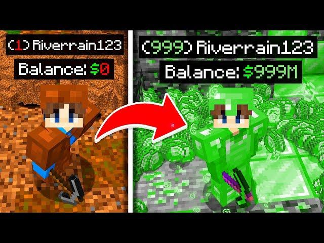 REACHING RANK LEVEL 283!! *OP MINE* (New Big Minecraft Server) | MineLucky OP Prison #4