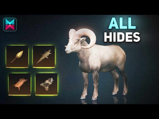 ALL WAYS TO GET RARE HIDES & ANIMALS + TAMING AND BREEDING GUIDE - Way of Winter - Once Human