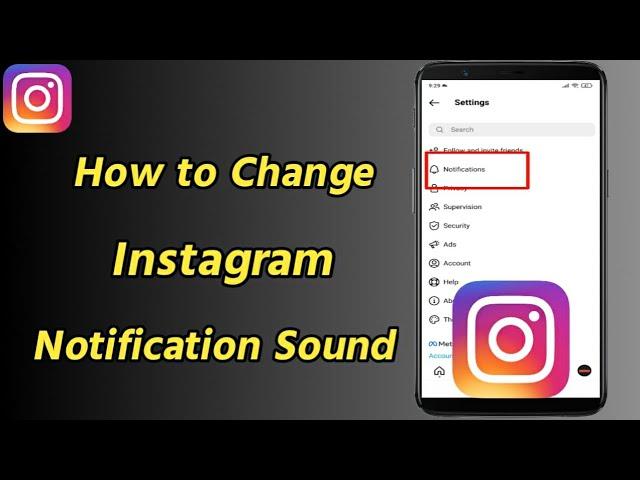 How to Change Instagram Notification Sound | Change Instagram Notification Ringtone Sound