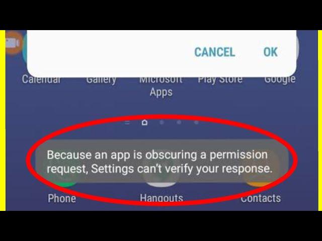 Fix because an app is obscuring a permission request usb | USB Debugging Because an app is obscuring