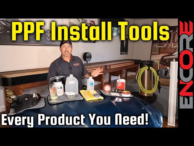 Paint Protection Film Installation TOOLS - Every PPF Install Tool Needed