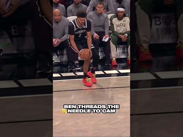 just an absurd pass #nba #highlights #brooklynnets