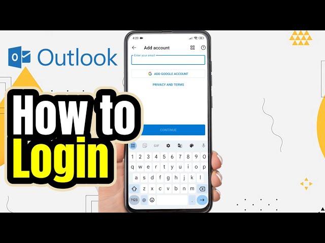 How to Login Outlook in Mobile | How Set Up Outlook on Android