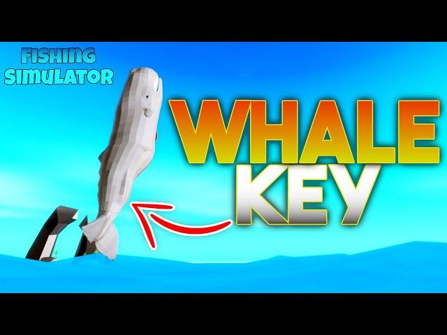 How To Get WHALE KEY and DEFEAT Boss! "Tips And Tricks" Fishing Simulator Roblox