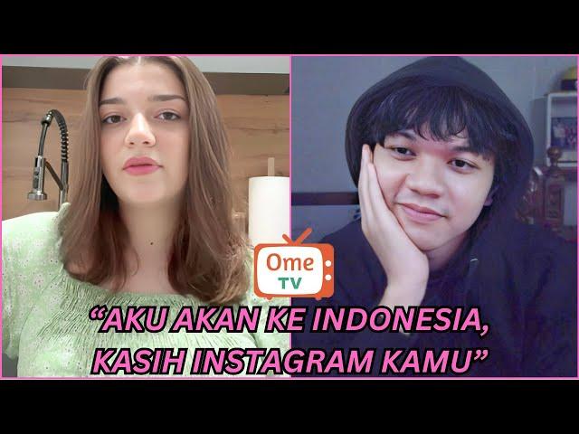 BULE RUSIA MAU DENGAN COWOK INDONESIA | OME TV INTERNASIONAL