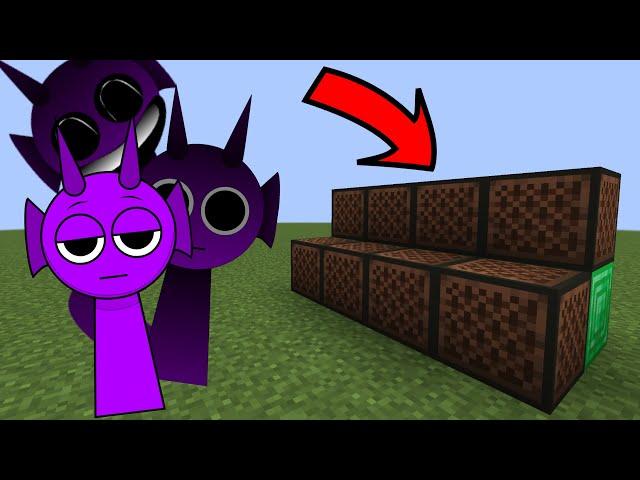 Durple on Note Blocks (ALL PHASES) (Incredibox Sprunki)