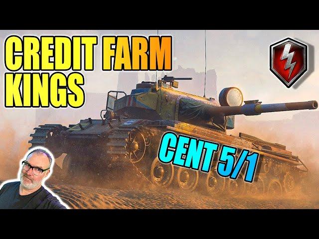 Rake in Credits like a Pro: Dominating with Centurion 5/1 World of Tanks Blitz!