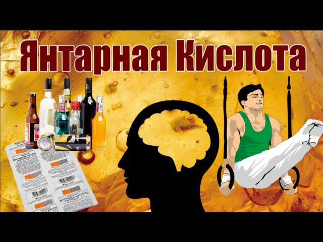 Янтарная Кислота: Алкоголику, Спортсмену, Ноотропщику