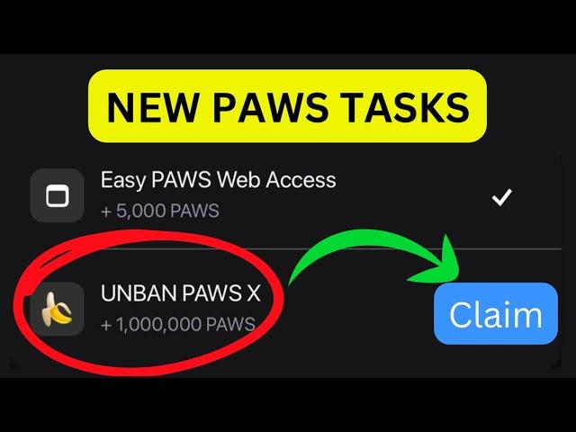 PAWS: How I completed these Two Tasks on my Account