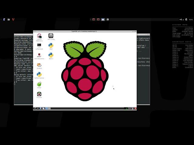 Установка vnc на Raspberry pi