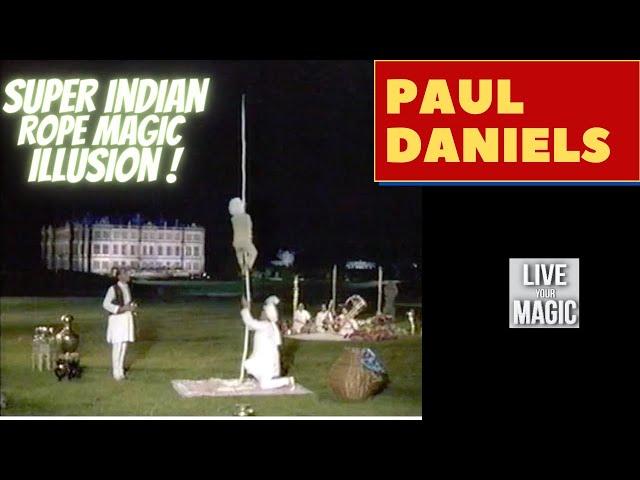 Indian rope magic illusion
