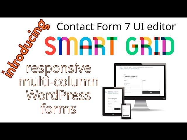 Designing a 2-column responsive contact form 7 form