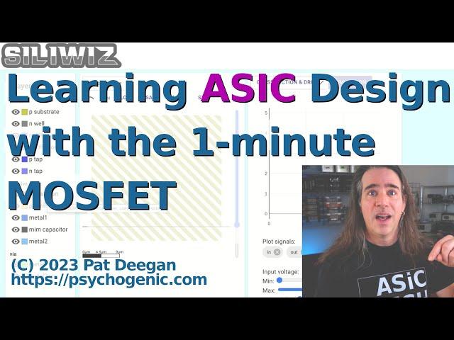 Learn ASIC design with the 1-minute MOSFET