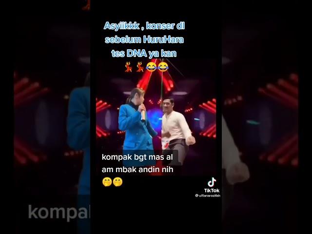 mas Aldebaran dan Andin joget kompak