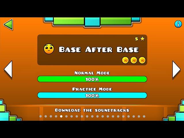 Geometry Dash - Base After Base (All Coins)