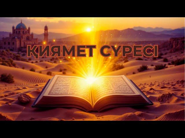  Құран кәрім Сүрелер мен дұғалар 75. Қиямет сүресі