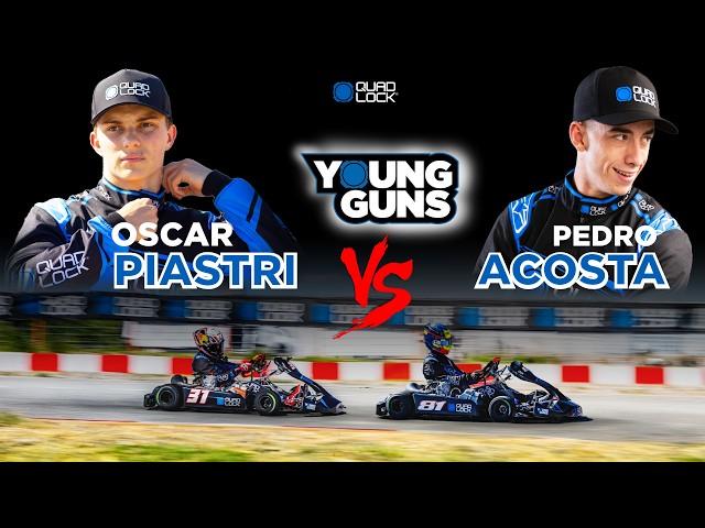 EXCLUSIVE Oscar Piastri's career NEARLY ended by Pedro Acosta - QUAD LOCK YOUNG GUNS [FULL VIDEO]