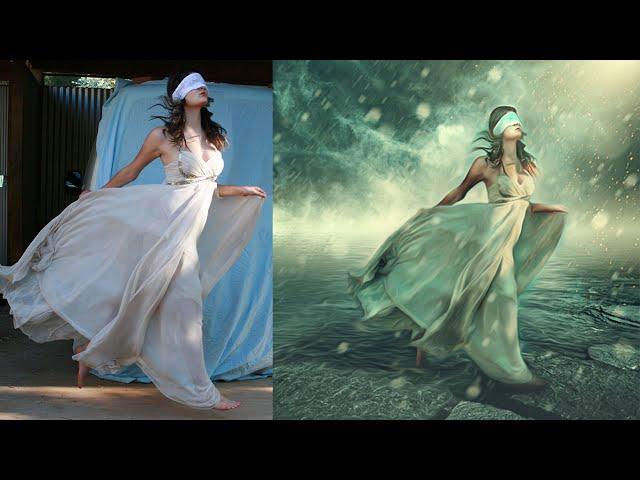 Photoshop Manipulation Tutorials Photo Effects | Dream Girl