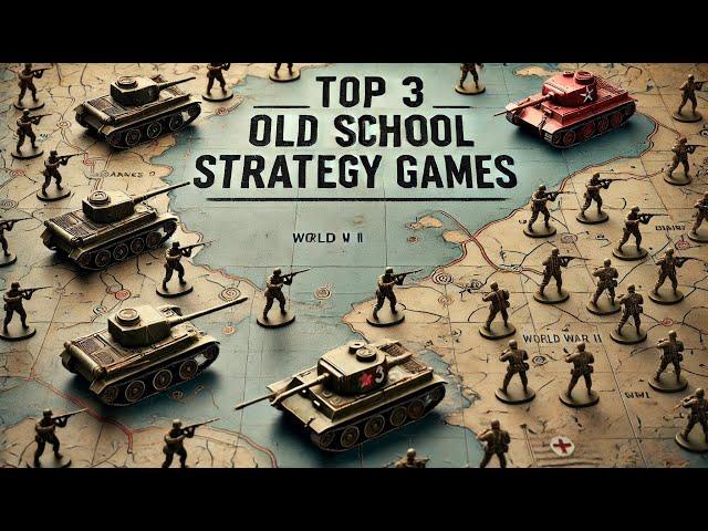 TOP 3 RETRO WORLD WAR 2 STRATEGY GAMES