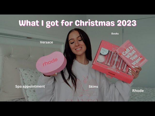 What I Got For Christmas 2023