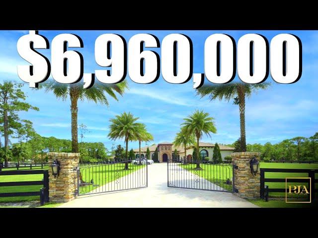 Touring a $7,000,000 Florida Equestrian Estate in Palm Beach | Peter J Ancona