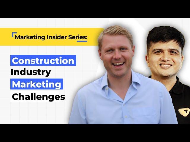 Biggest Construction Industry Challenges & Solutions | Ft. Fred Telfer, MD - Telfer Digital