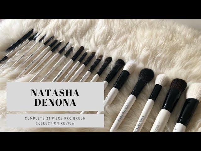 NATASHA DENONA 21 PIECE PRO BRUSH COLLECTION REVIEW