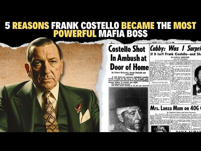 5 Reasons Frank Costello Became the Most Powerful Mafia Boss