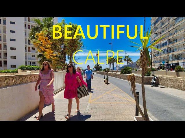 CALPE SPAIN 2024  Best beach vacation in Costa Blanca [4K UHD]