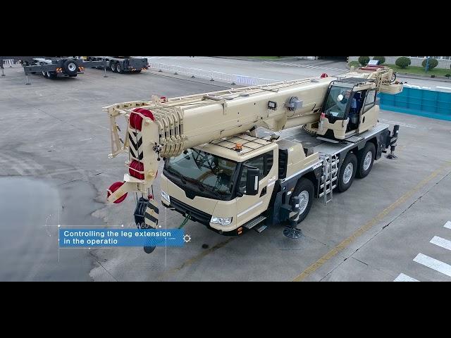 XCMG Official XCA60 E All Terrain Crane