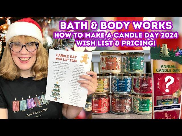 Bath & Body Works How To Make A Candle Day 2024 Wish List & Pricing!