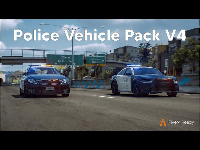 Lore-Friendly Police Vehicle Pack V4 Showcase - GTA 5 FiveM | lorewave.com