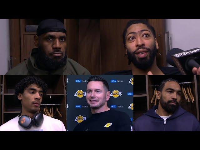 Lakers vs Jazz | Lakeshow Postgame Interviews x Highlights: Gabe, Max, LeBron, AD & Coach JJ Redick