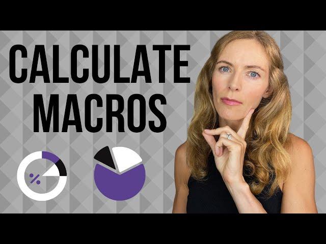 HOW TO CALCULATE MACROS For Weight Loss And Muscle Gain (MYFITNESSPAL)